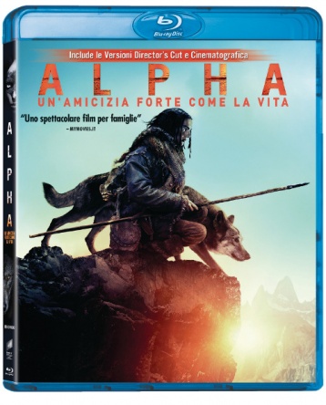 Locandina italiana DVD e BLU RAY Alpha - Un'amicizia forte come la vita 